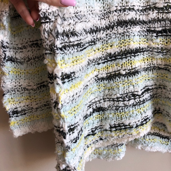 🏝Free People Songbird Multicolor Knit Sweater - Picture 7 of 8